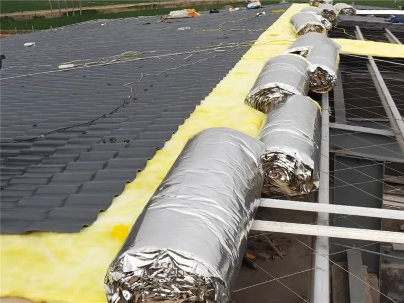 加筋铝箔玻璃棉卷毡